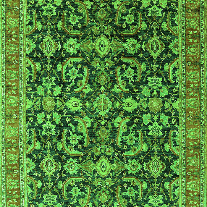 Oriental Green Industrial Rug, urb1202grn