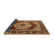 Sideview of Persian Brown Traditional Rug, urb1203brn