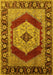 Persian Yellow Traditional Rug, urb1203yw