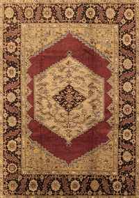 Persian Brown Traditional Rug, urb1203brn