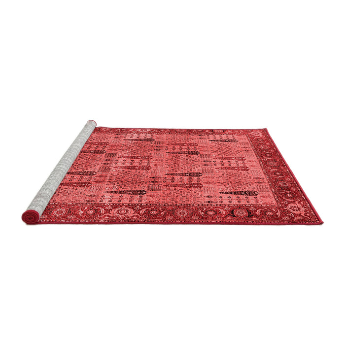 Industrial Red Washable Rugs