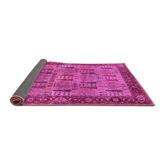 Sideview of Oriental Pink Industrial Rug, urb1204pnk