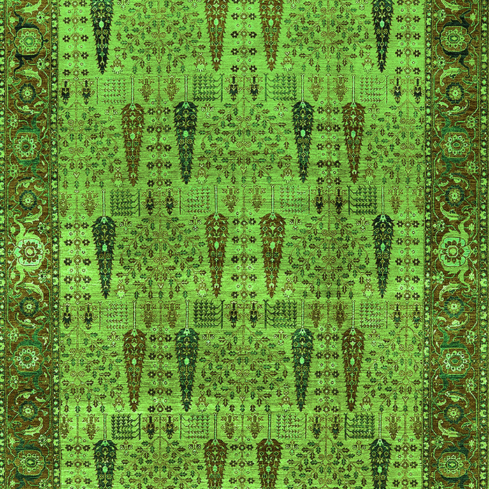 Oriental Green Industrial Rug, urb1204grn