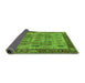 Sideview of Oriental Green Industrial Rug, urb1204grn