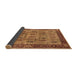 Sideview of Oriental Brown Industrial Rug, urb1204brn