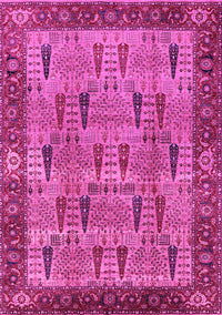 Oriental Pink Industrial Rug, urb1204pnk