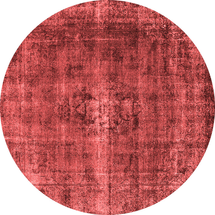 Machine Washable Oriental Red Industrial Rug, wshurb1205red