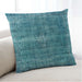 Lifestyle Image of Mid-Century Modern Urban Square Teal Green Throw Pillow, 18 inch by 18 inch, pwurb1205