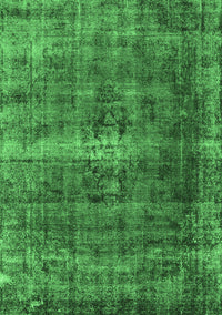 Oriental Emerald Green Industrial Rug, urb1205emgrn