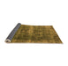 Sideview of Oriental Orange Industrial Rug, urb1205org