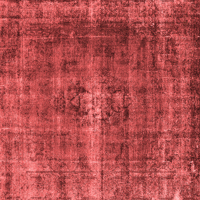 Machine Washable Oriental Red Industrial Rug, wshurb1205red