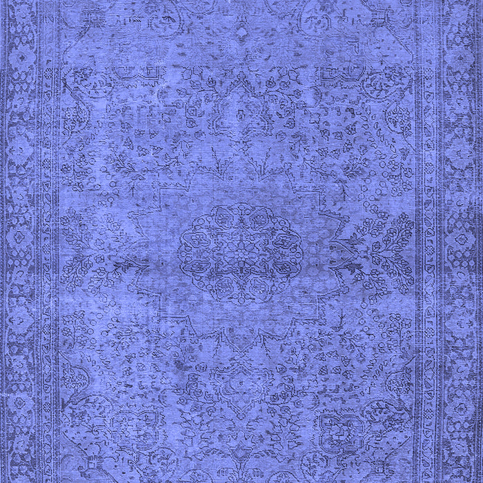 Oriental Blue Industrial Rug, urb1206blu