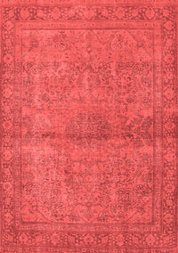 Oriental Red Industrial Rug, urb1206red