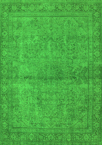 Oriental Green Industrial Rug, urb1206grn