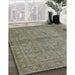 Machine Washable Industrial Modern Brown Rug in a Family Room, wshurb1206