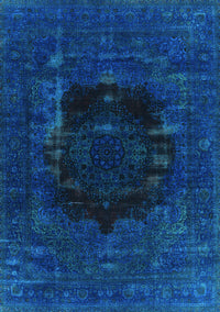 Persian Light Blue Bohemian Rug, urb1207lblu