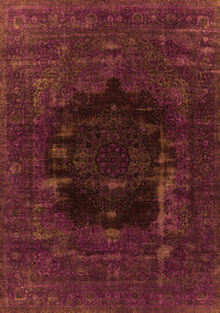 Persian Orange Bohemian Rug, urb1207org