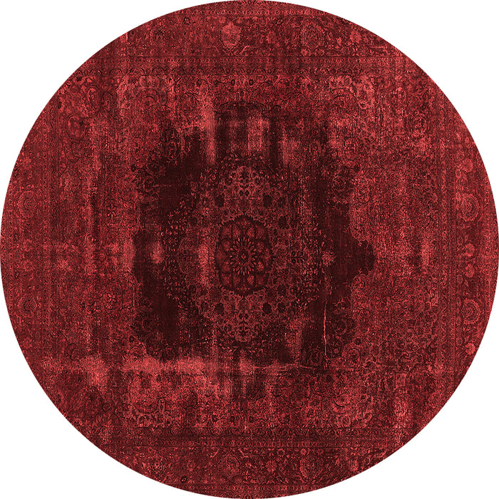 Machine Washable Persian Red Bohemian Rug, wshurb1207red