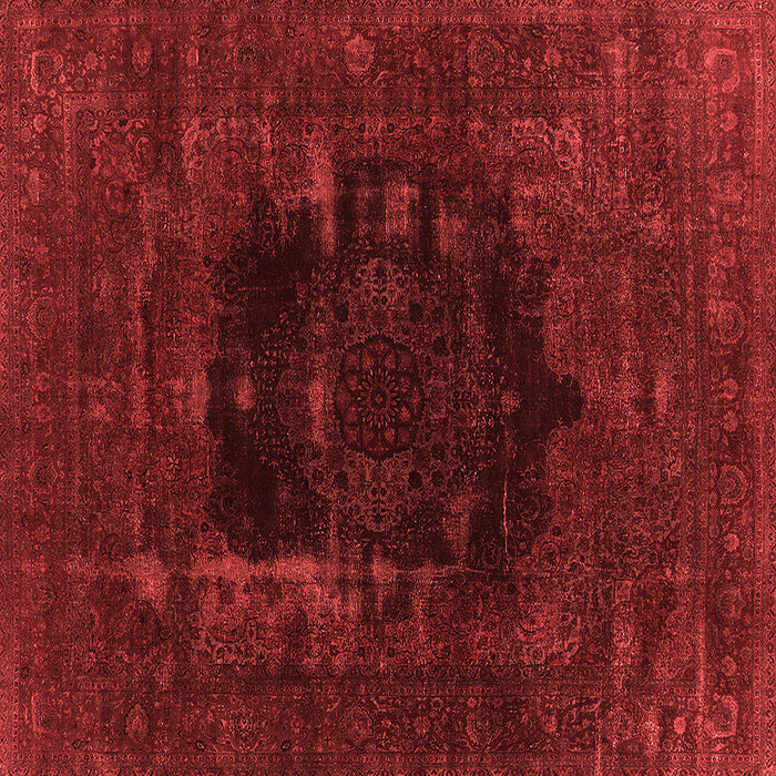 Machine Washable Persian Red Bohemian Rug, wshurb1207red