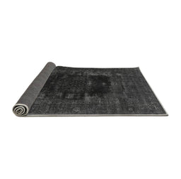 Sideview of Persian Gray Bohemian Rug, urb1207gry