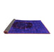 Sideview of Persian Purple Bohemian Rug, urb1207pur