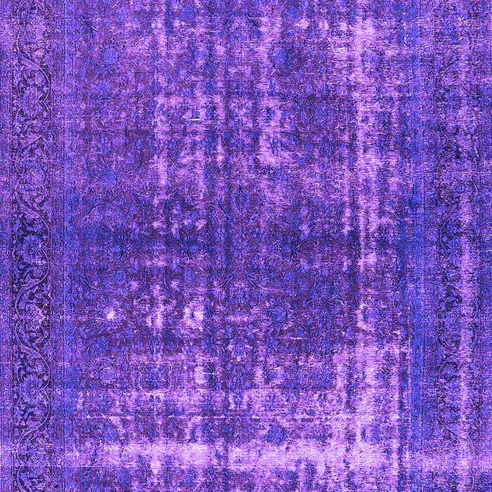 Machine Washable Persian Purple Bohemian Area Rugs, wshurb1208pur