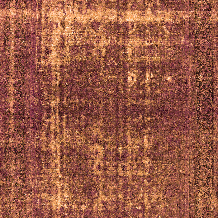 Persian Orange Bohemian Rug, urb1208org