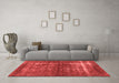 Bohemian Red Washable Rugs