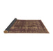 Sideview of Persian Brown Bohemian Rug, urb1208brn