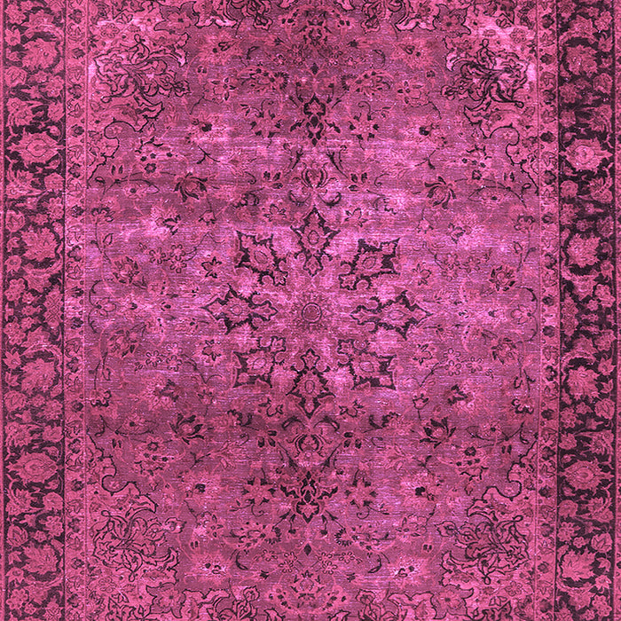 Machine Washable Oriental Purple Industrial Area Rugs, wshurb1209pur