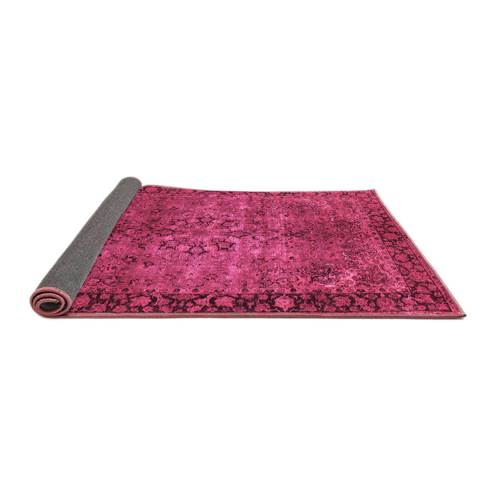 Sideview of Oriental Pink Industrial Rug, urb1209pnk