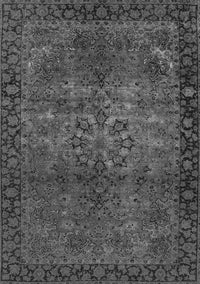 Oriental Gray Industrial Rug, urb1209gry