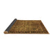 Sideview of Oriental Brown Industrial Rug, urb1209brn