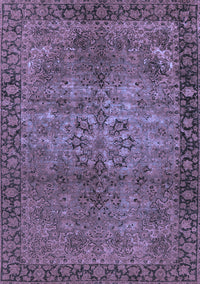 Oriental Blue Industrial Rug, urb1209blu