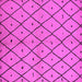 Square Machine Washable Solid Pink Modern Rug, wshurb1210pnk