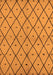 Solid Orange Modern Rug, urb1210org