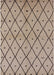 Mid-Century Modern Dark Almond Brown Solid Rug, urb1210