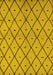 Solid Yellow Modern Rug, urb1210yw