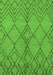 Machine Washable Solid Green Modern Area Rugs, wshurb1211grn