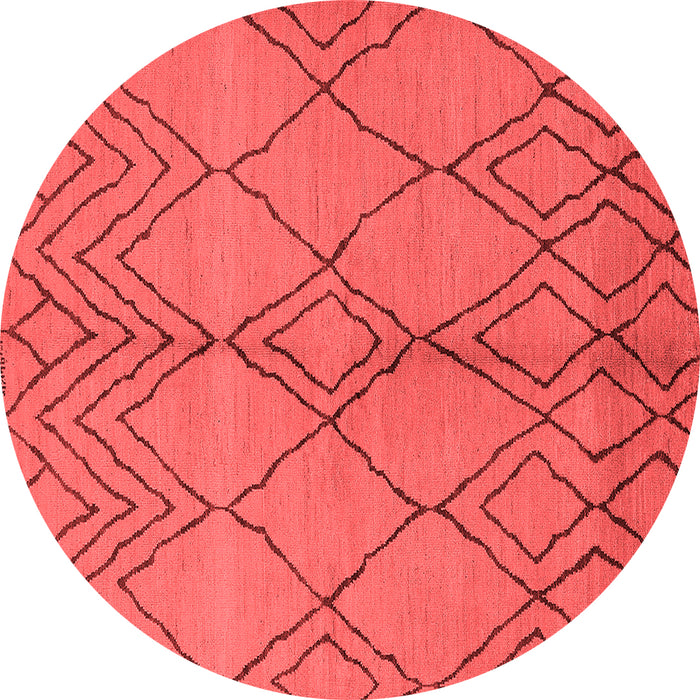 Solid Red Modern Rug, urb1211red