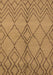 Solid Brown Modern Rug, urb1211brn