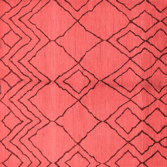 Solid Red Modern Rug, urb1211red