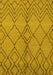 Solid Yellow Modern Rug, urb1211yw