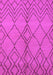 Machine Washable Solid Pink Modern Rug, wshurb1211pnk