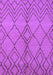 Solid Purple Modern Rug, urb1211pur