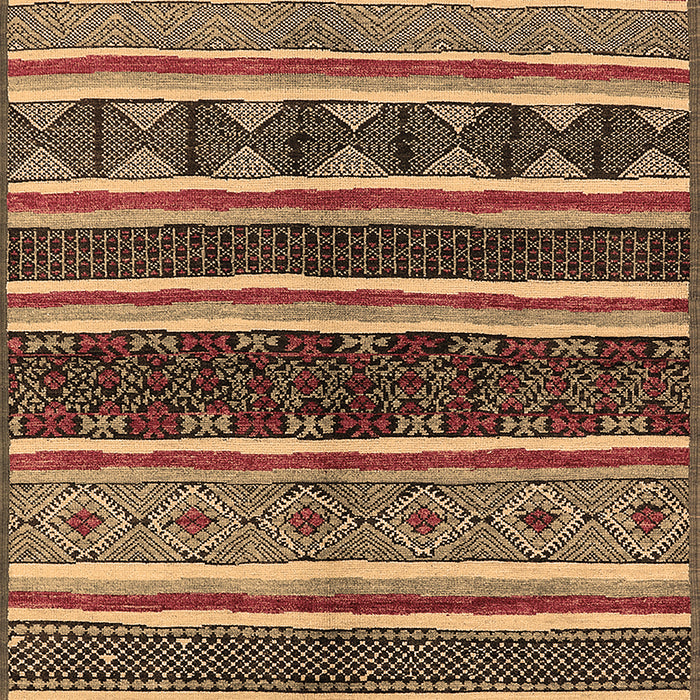 Solid Brown Modern Rug, urb1212brn