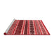 Modern Red Washable Rugs