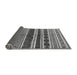 Sideview of Solid Gray Modern Rug, urb1212gry