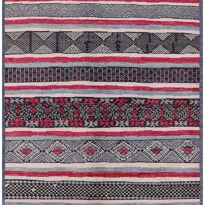 Machine Washable Industrial Modern Silver Pink Rug, wshurb1212