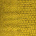 Square Solid Yellow Modern Rug, urb1213yw